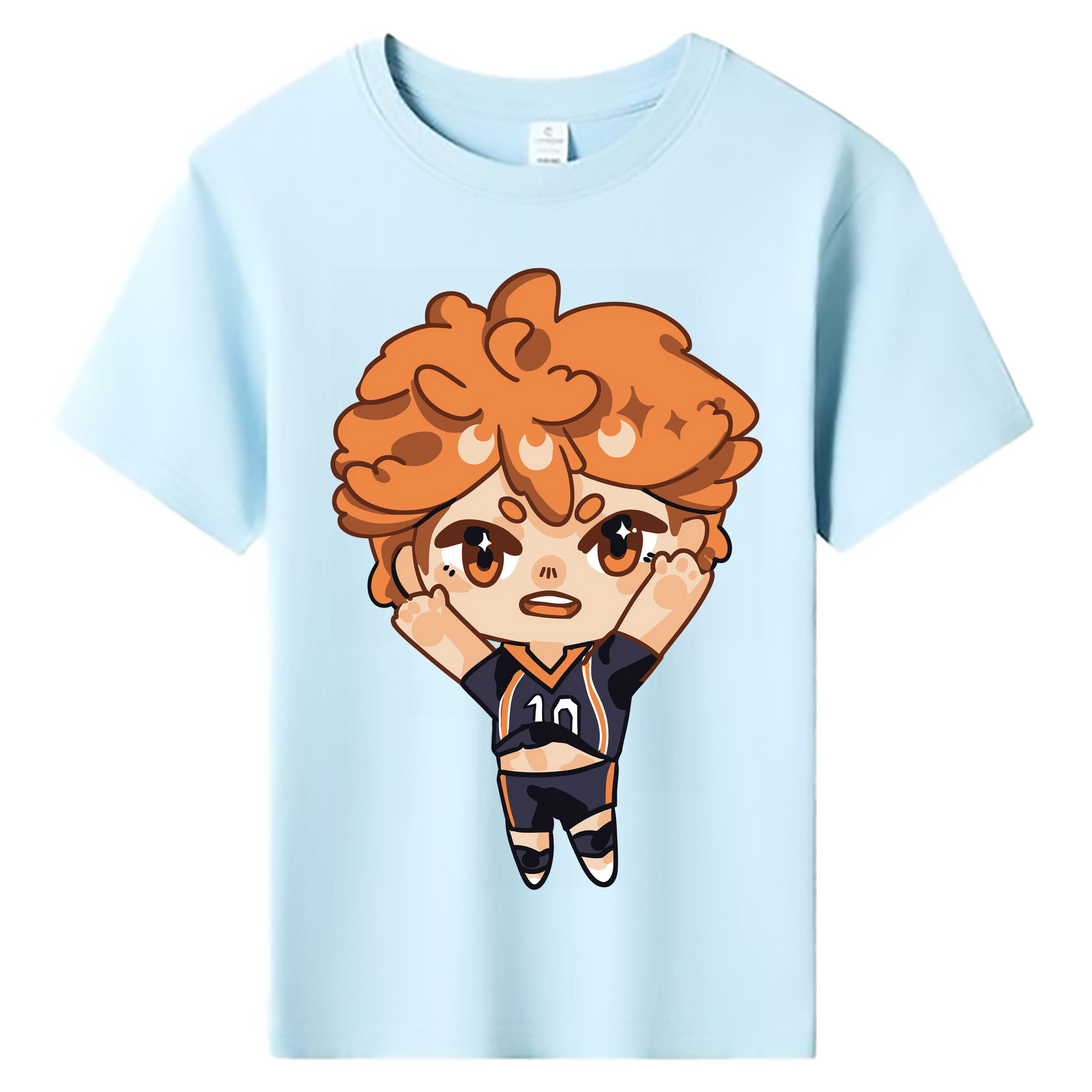 （画像用） ハイキュー!! Haikyu!! 綿100％キッズTシャツ（フロントプリント）